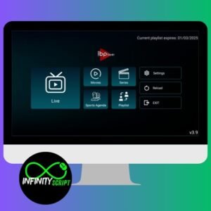 SCRIPT IBO PRO 3.9 USUARIO E SENHA 17 TEMAS