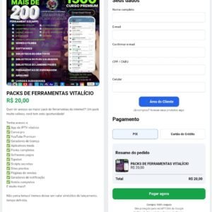 SCRIPT PLATAFORMA DE CHECKOUT EM PHP